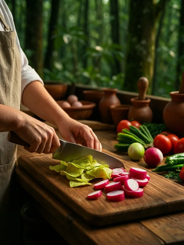 Preparación de alimentos frescos